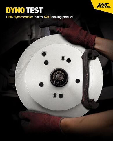 KAC - دوارات فرامل القرص | مجموعة الفرامل لـ Honda 2003-2008 Pilot ، Acura 2001-2006 MDX Automotive Brake Brake Rotors ، 31318 in Kuwait