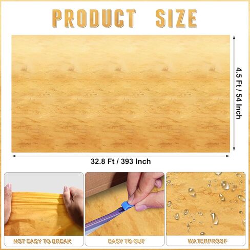 4.5x33 Ft Ocean Sky Wall Backdrop Decorations,Roll of Plastic Blue Ocean Sky White Clouds Photography Background,Under The Sea Natural Scenery Wallpaper Summer Weeding Birthday Pool Party Photo Props in Saudi Arabia