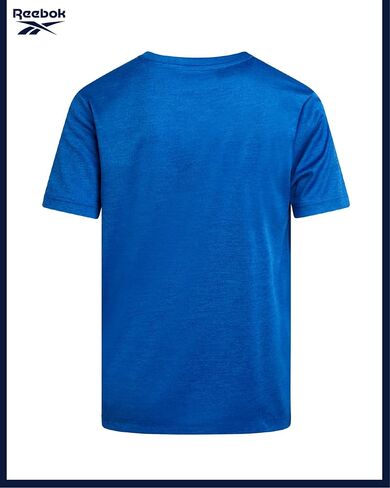 Reebok Boys Shirts - 4 Pack Active Performance Dry Fit T Shirt - Athletic Boys T Shirts Kids Training Tops (8-20) in Kuwait