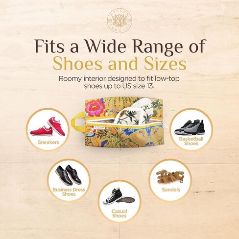 Shoe Bags for Travel - Footwear Organizer for Suitcases, Gym, Work Trips in Kuwait