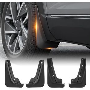 Sunsdrwew 2025 Upgraded Mud Flaps for 2025 2026 Chevrolet Equinox,All Weather 2025 Equinox Mudguards,No-Drill 4PCS Cars Wheel Protector 2025 Equinox Mudflaps Accessories(Won't Fit EV)