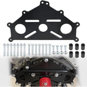 محرك محرك محرك محرك متوافق مع Chevy Small Big Block LS LT LS1 Duramax BBC SBC 4.8 L 5.3L 6.0L LS7 LQ4 LM7 L96 دعم ثقيل (أسود)