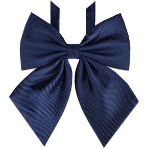Bowtie Women Japan Lolita JK Uniform Embroidery Adjustable Necktie School Student Sailor Suit Bowknot Pre-tied Bow Tie PTK04