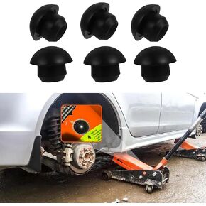 6PCS Bottle Jack Floor Jack Oil Filler Plug, Hydraulic Filler Plug, 8mm Horizontal Jack Plugs Reservoir Oil Filler Plug, Universal Floor Jack Accessories for Oil Reservoir Filler Hole (6PCS)