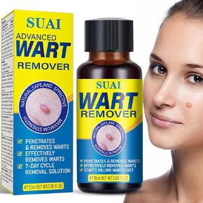 Fast-Acting Wart Remover, Skin Tag Remover with Salicylic Acid Wart Removal for Women Men, Wart Freeze Off for Plantar Wart,Flat Wart, Common Wart, Corn,H Warts, Callus 20ml
