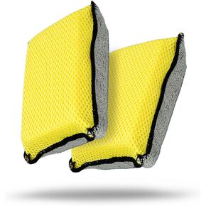Maxshine Multipurpose Microfiber Applicator – Ultra-Soft, Double-Sided Pad for Car Waxing, Polishing & Washing – Highly Absorbent & Scratch-Free Auto Detailing Sponge