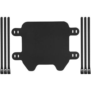 Front Number Plate Replacement for Electric Dirt Bikes Light Bee X, SXR, Compatible with Sur-Ron Models - Durable ABS Plastic Motorcycle License Plate Bracket (Universal Fit)