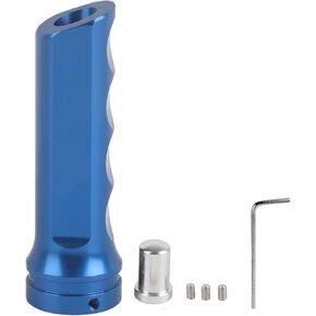 for 320i handbrake Cover Gorgeri Universal Auto Car Aluminum Alloy HandBrake Cover Handle Protector Hand Brake Sleeve(Blue)
