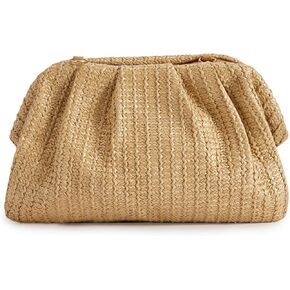 Women Straw Beach Clutch Parse Handbag Summer Alegant Astrict Counter Bag Crossbody Bag Bag Crossbody