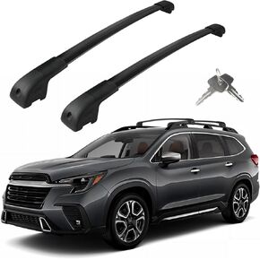 Roof Rack Cross Bars Compatible with Subaru Crosstrek Wilderness 2024 2025, Adjustable Aluminum Heavy Duty 300 LBS Anti-Theft Lock Cargo Carrier Rooftop Crossbar Accessories for Bike,Snowboard,Luggage