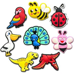 Cat Animals Hamster Ocean Shoe Decoration Charms for Croc Clog, Colorful Charms Accessories for Adults