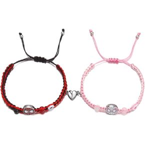 Spider Matching Bracelet Gifts for Best Friend Couples Soulmate Husband Wife Boyfriend Girlfriend Christmas Birthday Valentine's Day Friendship Spider Stuff Jewelry Superhero Gifts