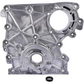 Front Timing China Cover W/Oil Pump Replacement for 2004-2012 Chevy Colorado, GMC Canyon; 2004-207 Buick Rainier; 02-09 Trailblazer, Envoy XL; 06-10 Hummer H3; 02-04 Oldsmobile Bravada # 12628565