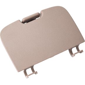 Rldym Overhead Console Sunglasses Holder Box Tan Storage Bin for 2002-2007 Ford F250 F350 F450 Super Duty Pickup Truck Without Sunroof 2C3Z-7811586-BAA