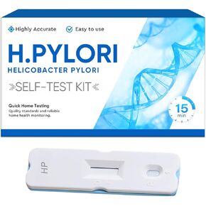 مجموعة اختبار H pylori ، اختبار Helicobacter Pylori في المنزل ، نتائج سريعة من 10 إلى 15 دقيقة ، اكتشاف سهل الاستخدام ودقيق