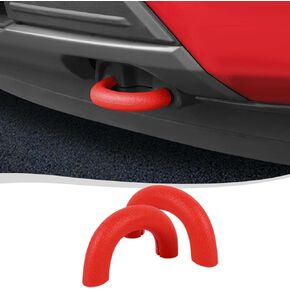 Voodonala for Ford F150 2004-2024 Tow Hook Cover for Toyota Tundra 2017-2021 for Bronco Base/Big Bend/Outer Banks 2021-2024 Ford Expedition Lincoln Navigator 2007-2015 (B-Light Blue,2Pcs,Silicone)