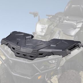 A & UTV Pro ATV Front Rack لعام 2017-2023 Polaris Sportsman 570/450 / 6x6 ، غطاء محرك غطاء رف التخزين الأمامي ، استبدل OEM # 2636440-070