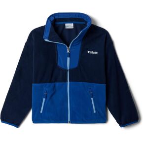 كولومبيا للشباب للجنسين سيكويا غروف فول zip fleece ، جماعي البحرية/الجبال الأزرق ، x-small