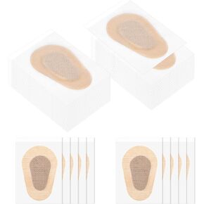 40 PCS بقع العين اللاصقة بقع قابلة للتخلص من وسادة العين التنفس للنوم العظمي Eyepatch Light Lighting Eyes Pad Modages للبالغين الفتاة عيون كسول