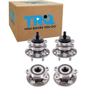 مجموعة محامل المحامل TRQ Wheel مجموعة السائق الأمامي والخلفي والركاب متوافق مع 2020-2022 Toyota Corolla 2016-2022 Prius 2017-2022 Prius Prime