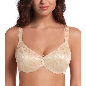 HACI Women's Minimizer Bra Full Figure Non Padded Plus Size Underwire Everyday Support