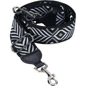 CLOUDMUSIC Handbag Strap Replacement Crossbody Strap Purse Strap With Silver Clips For Women Girls