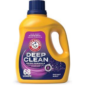 ARM & HAMMER Deep Clean Odor Formula, Liquid Laundry Detergent, 102 fl oz​, 68 Loads