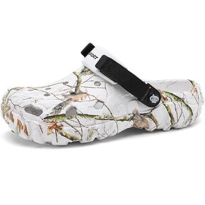 CERYTHRINA Men Garden Clogs Shoes: Beach Sandals - Non Slip Shower Slippers - Lightweight Water Shoes for Adult Summer Athletic Walking