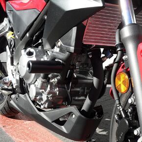 DMP USA MADE Hon CB300F CB 300 F 2015 2016 2017 2018 Black No Cut Frame Sliders Fits ABS & NON ABS Models - 750-3129