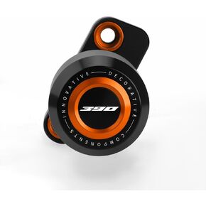 Motorcycle Frame Sliders Falling Protection Crash Protector CNC Compatible With 390DUKE 2024 2025 Engine Fairing Guards DUKE390 Accessories (Orange)
