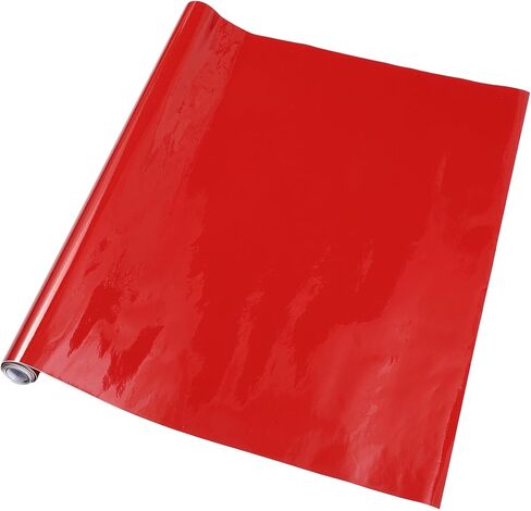 1 PC WIVINER CAR CAR CAR CAR VINYL WRAP COVERT PVC PVC Bright Red 2 FT × 59.84 Inch in Kuwait
