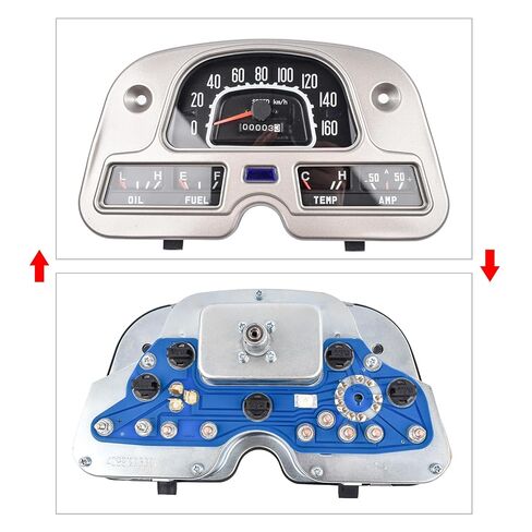 مجموعة مقياس السرعة Gauge 8310060180 استبدال 1975-1980 Toyota Land Cruiser FJ40 FJ45 83100-60180 in Kuwait