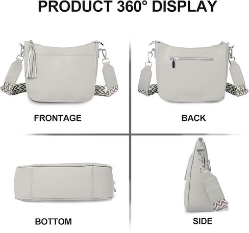 Women's Crossbody Bag,PU Leather Crossbody Handbags/Shoulder Bag,Adjustable Straps,Large capacity and Lightweight in Saudi Arabia