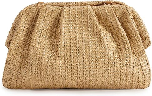 Women Straw Beach Clutch Parse Handbag Summer Alegant Astrict Counter Bag Crossbody Bag Bag Crossbody in Kuwait