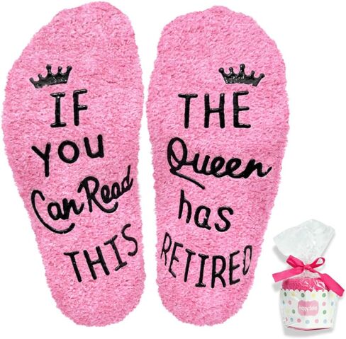 Retirement Socks For Men, Women, Funny Retirement Gifts 2024, Cool Retirement Gifts For Mom Dad in Saudi Arabia