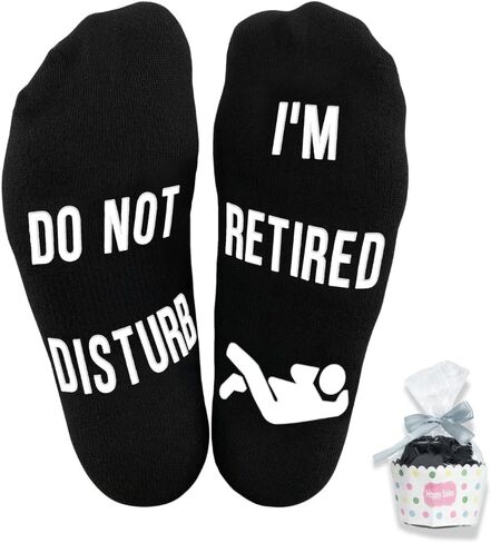 Retirement Socks For Men, Women, Funny Retirement Gifts 2024, Cool Retirement Gifts For Mom Dad in Saudi Arabia