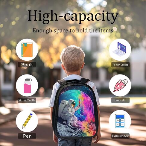 Monkey Backpack Set 3 Piece School Bags and Lunch Box with Pencil Case Funny Monkey Bookbag Set for Toddler Kids Girls Boys Teens Kindergarten Elementary Middle in Saudi Arabia