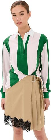 3.1 Phillip Lim Women's Rugby Shirt Combo Mini Dress in Saudi Arabia