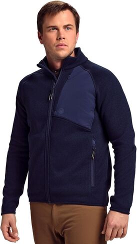 Beretta Men's Lightweight Breathable Outdoor Casual Abisko Full Zip Thermal Fleece Hunting Jacket | Elasticated Bottom in Kuwait