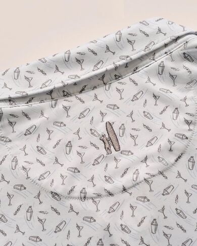 johnnie-O Featherweight Performance Polo - Tini Print in Saudi Arabia