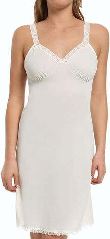 Shadowline Women's Daywear 24 Inch Full Slip 2701424 36 Black in Saudi Arabia