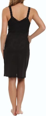 Shadowline Women's Daywear 24 Inch Full Slip 2701424 36 Black in Saudi Arabia
