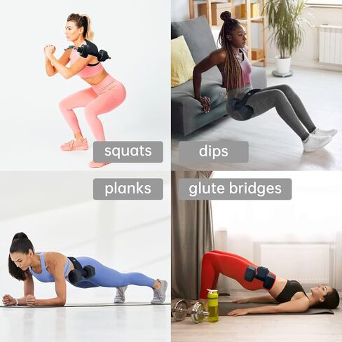Hip Thrust Belt by SEWD - Use Any Weight to do Lunges, Glute Bridges, Dips and Booty Workouts – Easy to Set Up with Dumbbells for At Home Hip Thrust Use. Reinforced Lightweight Dumbbell Belt for Home Gym-Gray in Kuwait