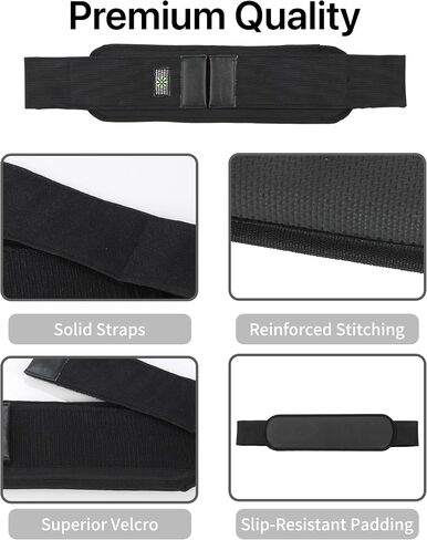 Hip Thrust Belt by SEWD - Use Any Weight to do Lunges, Glute Bridges, Dips and Booty Workouts – Easy to Set Up with Dumbbells for At Home Hip Thrust Use. Reinforced Lightweight Dumbbell Belt for Home Gym-Gray in Kuwait