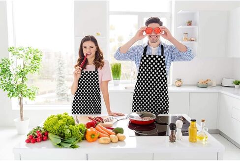 Big Lebowski Dude Rug Kitchen Bib Apron Man Has Huge Rug in Middle Ties Board Game Together Polyester Adjustable Apron for Outdoor BBQ Gardening 27" X 31" for Chef Waitress in Kuwait
