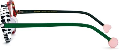 HEPIDEM Multicolor Acetate Glasses Frame Men Women Round Eyeglasses Optical Spectacles 9377 in Saudi Arabia