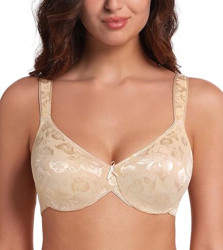 HACI Women's Minimizer Bra Full Figure Non Padded Plus Size Underwire Everyday Support in Saudi Arabia