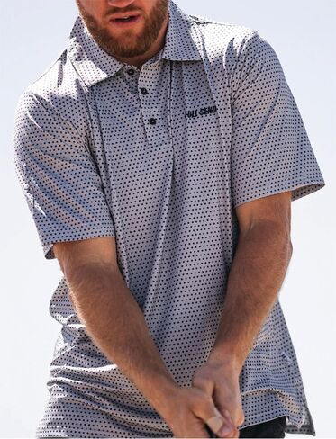 إرسال لعبة Golf Polo كاملة-تناسب الأداء ، خفيفة الوزن ، قميص رطوبة ، رطوبة ، تمتد للجولف للدورة التدريبية للسيارة/خارجها in Kuwait