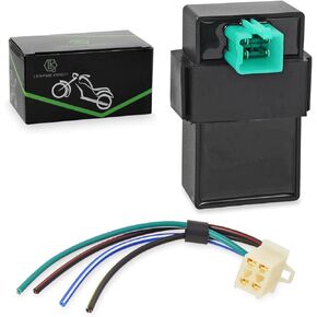 4 PIN DC CDI Box لمعظم 50cc 70cc 90cc 110cc Scooter ATV DY100 Quad Quad Quad Dirt Bike Go kart （يشمل سدادة توصيل）