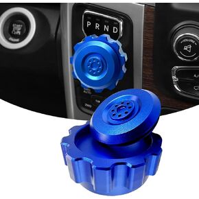 Upgrade Shift Knob ، 81166 Aluminium Auto Trans Shift Lever Knob ، متوافق مع إكسسوارات 2013-2018 RAM 1500 (الأزرق)